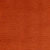 Orange velvet fabric swatch with a dense weave and directional nap, labeled “miniforms > fabrics > e > sansone dedar > sansone 26 persia”.